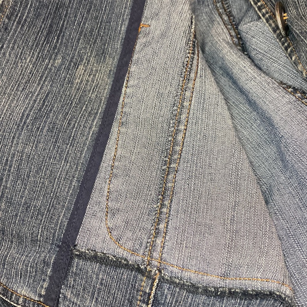 Woman -  Vintage 90s Y2K Denim Jacket - Size 18 - Picture 7 of 7